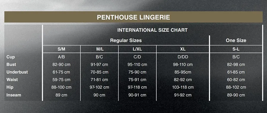 Трусики-стрінги Penthouse Classified Orange, подвійні резиночки, непрозора вставка та бантик