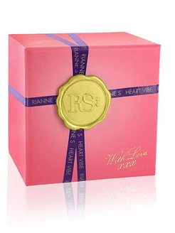 Вібратор-сердечко Rianne S: Heart Vibe Rose, 10 режимів, медичний силікон, подарункове паковання