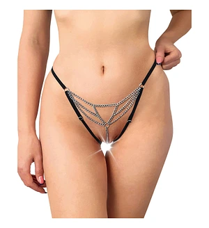 Сексуальні трусики Art of Sex - Selena, розмір XS-2XL, колір Чорний