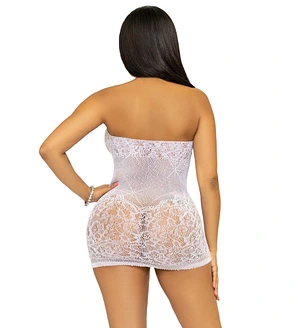 Сукня-сітка зі стразами Leg Avenue Rhinestone halter mini dress , відкрита спина, one size