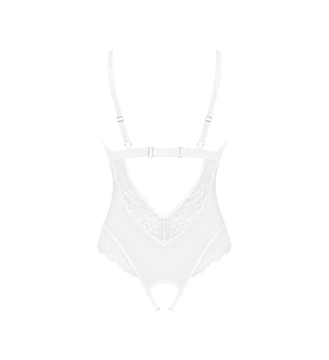 Еротичне напівпрозоре боді Obsessive Heavenlly crotchless teddy , з доступом