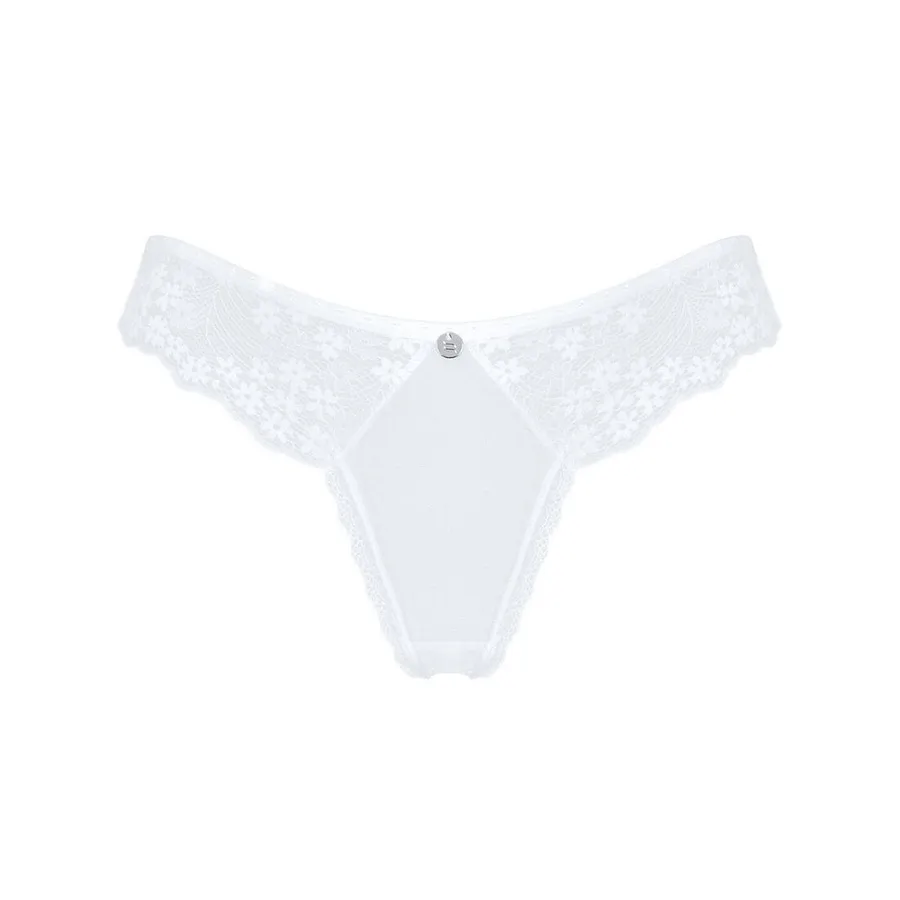 Напівпрозорі трусики Obsessive Heavenlly panties , відкриті сідниці