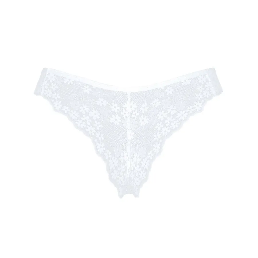Напівпрозорі трусики Obsessive Heavenlly panties , відкриті сідниці