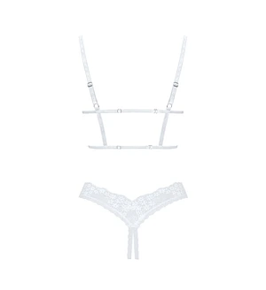 Еротичний комплект Obsessive Heavenlly 2-pcs cupless set , відкриті груди, з доступом