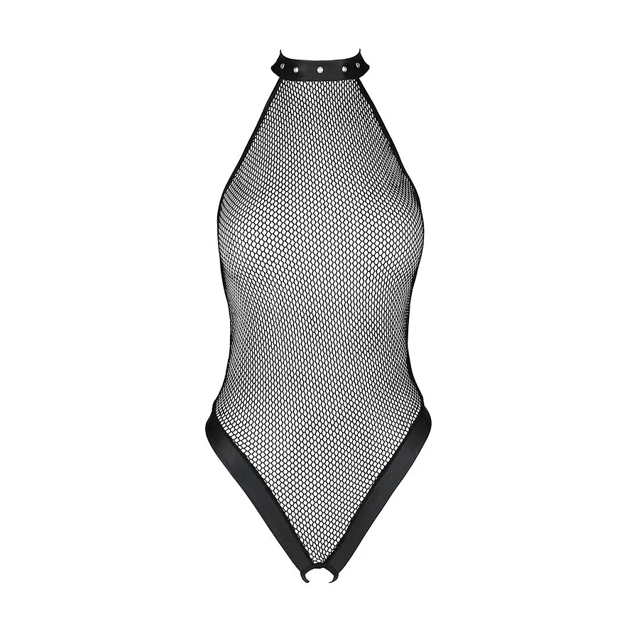 Боді-халтер з відкритим доступом Passion MOONLIGHT BODY black