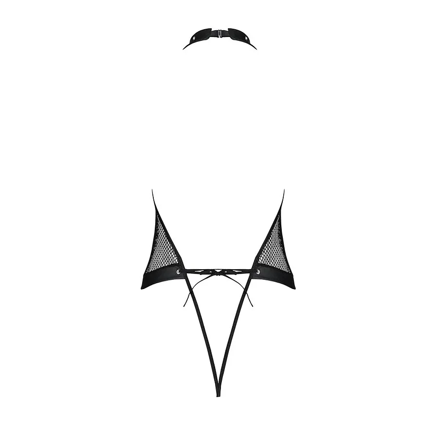 Боді-халтер з відкритим доступом Passion MOONLIGHT BODY black