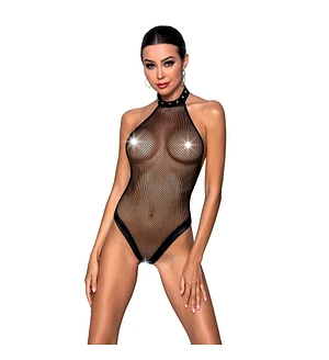 Боді-халтер з відкритим доступом Passion MOONLIGHT BODY black