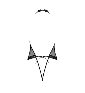 Боді-халтер з відкритим доступом Passion MOONLIGHT BODY black