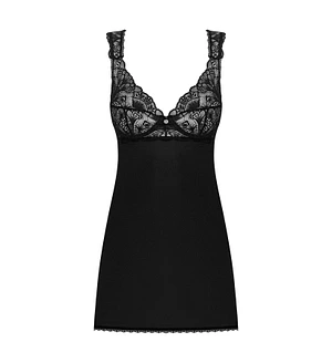 Сорочка бебі-дол з мереживом на грудях Obsessive Donna Dream babydoll , стрінги