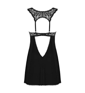 Сорочка бебі-дол з мереживом на грудях Obsessive Donna Dream babydoll , стрінги