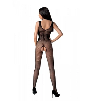 Бодістокінг з крилами Passion BS098 One Size, , середня сітка, відкритий доступ