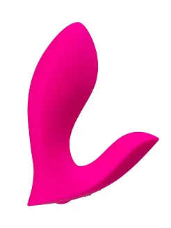 Смарт-вібратор у трусики Lovense Flexer, манливий рух + вібрація, стимуляція клітора та точки G