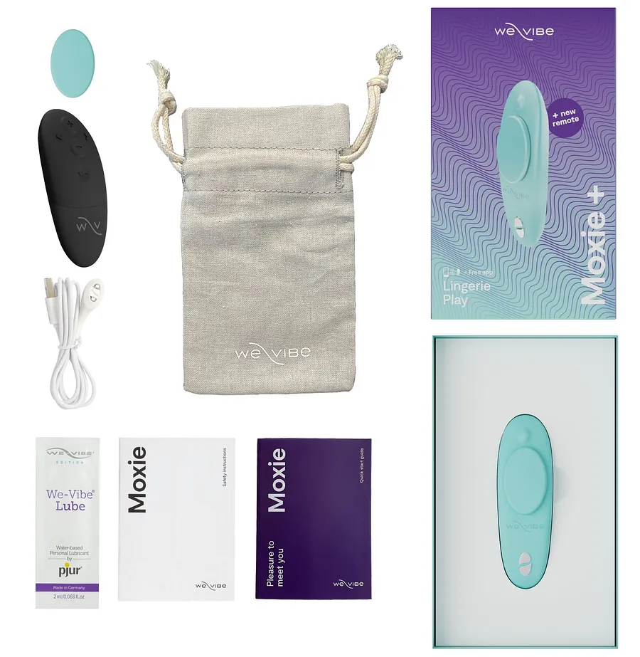 Смарт-вібратор у трусики We-Vibe Moxie+ з пультом ДК