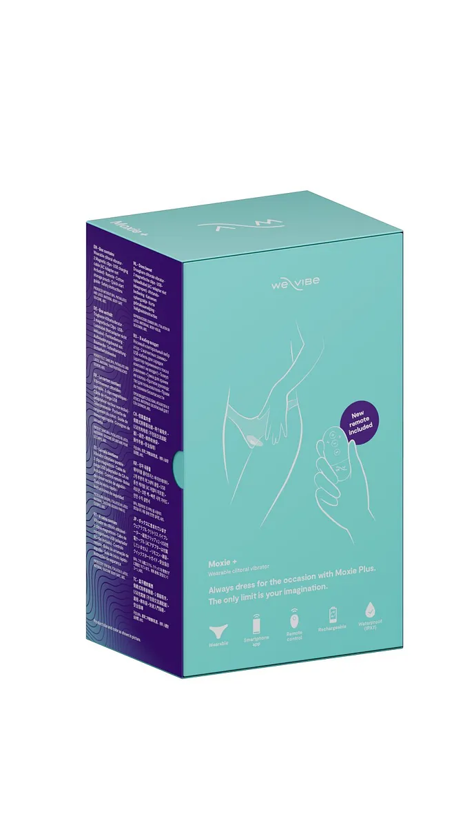 Смарт-вібратор у трусики We-Vibe Moxie+ з пультом ДК