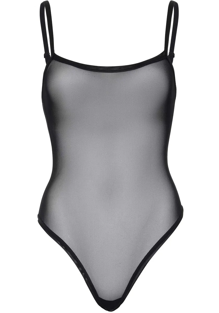 Еротичне боді Leg Avenue Cami bodysuit with thong , на бретелях