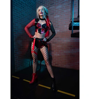 Еротичний костюм Leg Avenue Crime Spree Sweetie Costume , топ, шорти
