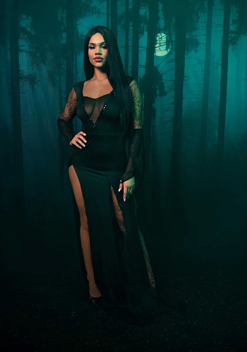Костюм Мортіші Аддамс Leg Avenue Sexy Spooky Morticia