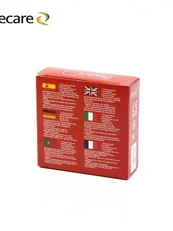 Презервативи Recare Cola Dotted&Ribbed Condoms 3 шт, з пухирцями та ребрами, аромат: Кола