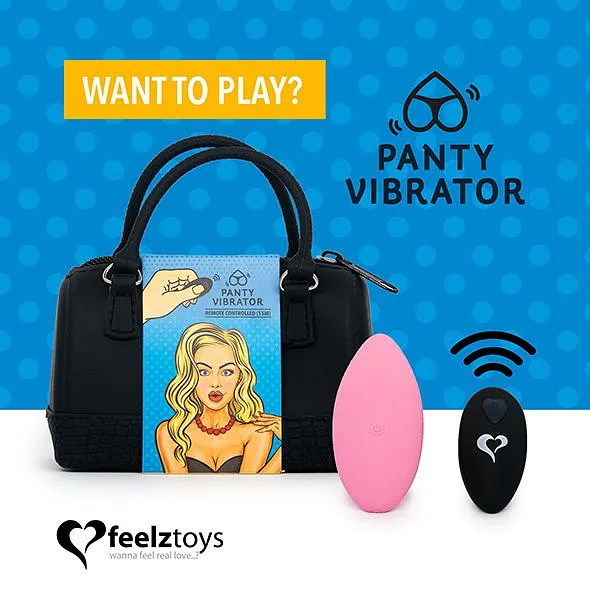 Вібратор у трусики FeelzToys Panty Vibrator з пультом ДК
