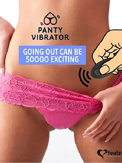Вібратор у трусики FeelzToys Panty Vibrator з пультом ДК