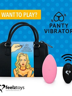 Вібратор у трусики FeelzToys Panty Vibrator з пультом ДК