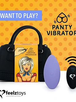 Вібратор у трусики FeelzToys Panty Vibrator з пультом ДК