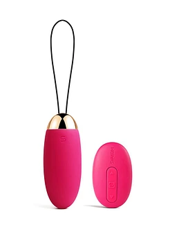 Віброяйце з пультом керування Svakom Elva Plum Red