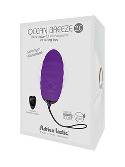 Віброяйце Adrien Lastic Ocean Breeze 2.0 , пульт ДК, дуже потужний мотор, 10 віброрежимів