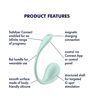 Смарт-віброяйце Satisfyer Smooth Petal Connect App
