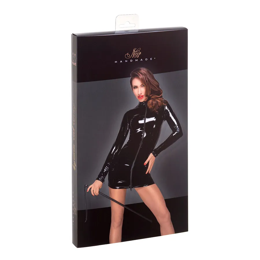 Сукня з мокрим ефектом Noir Handmade F187 PVC mini dress
