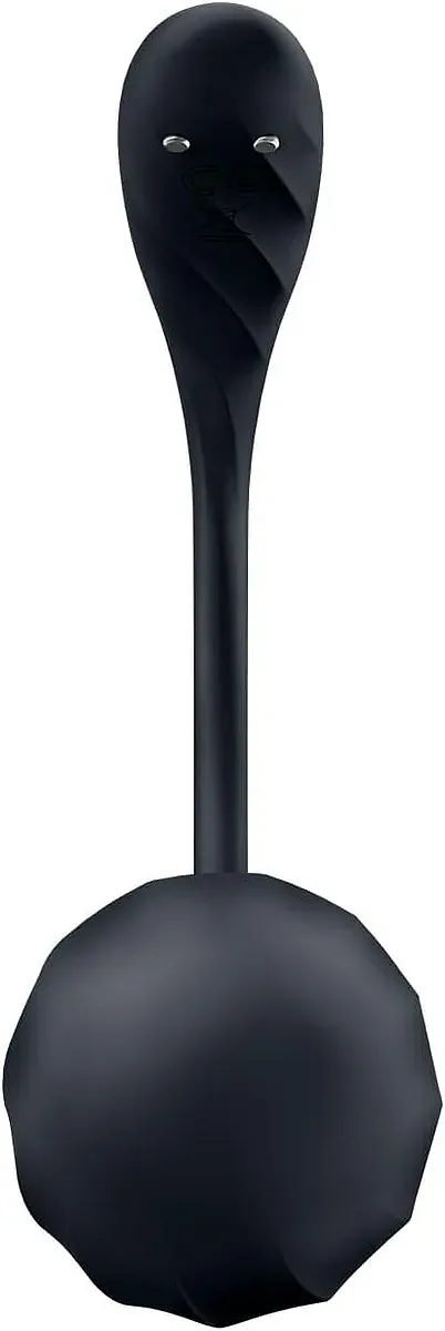 Смарт-віброяйце Satisfyer Ribbed Petal Connect App , керування зі смартфона, пульт ДК