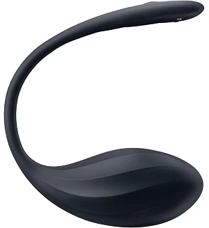 Смарт-віброяйце Satisfyer Ribbed Petal Connect App , керування зі смартфона, пульт ДК