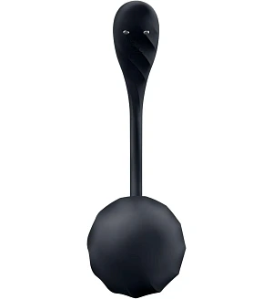 Смарт-віброяйце Satisfyer Ribbed Petal Connect App , керування зі смартфона, пульт ДК