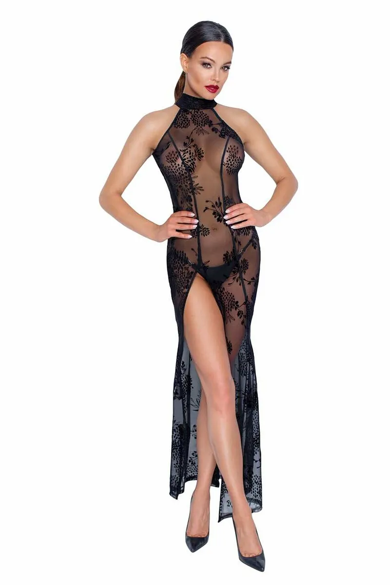 Довга сітчаста сукня Noir Handmade F239 Long tulle dress