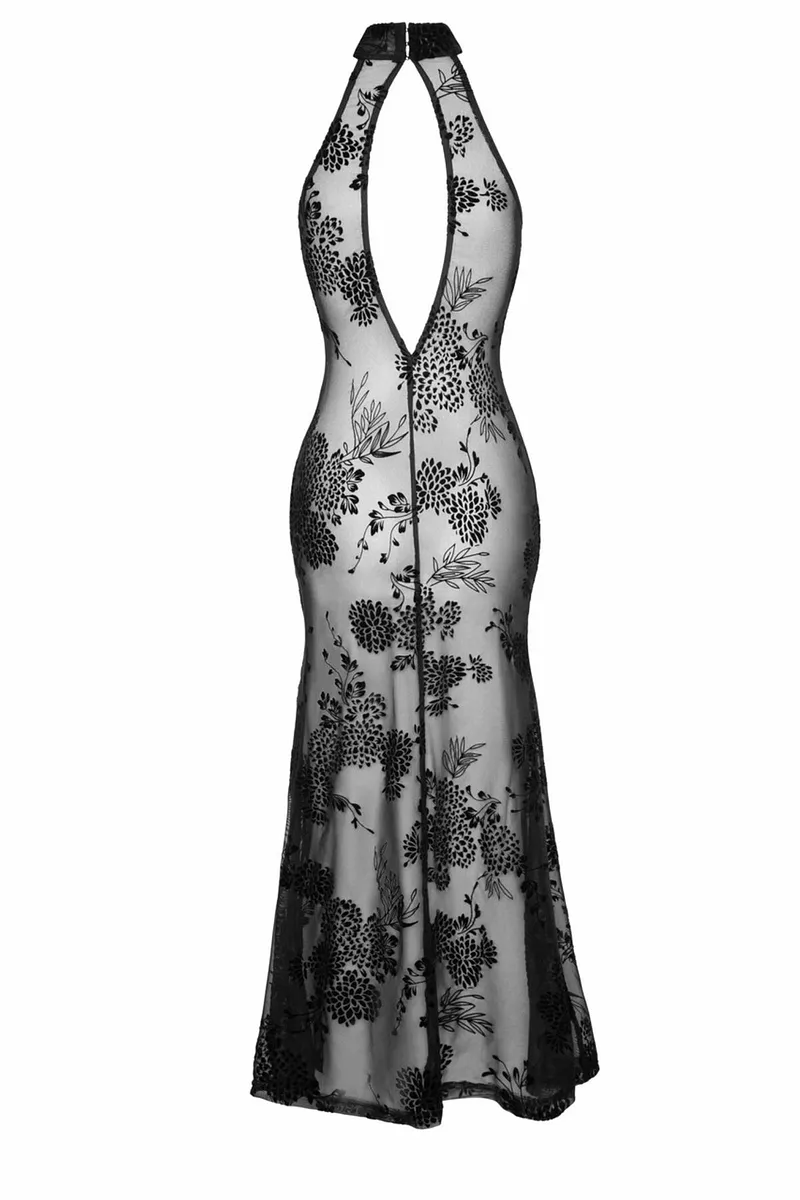 Довга сітчаста сукня Noir Handmade F239 Long tulle dress