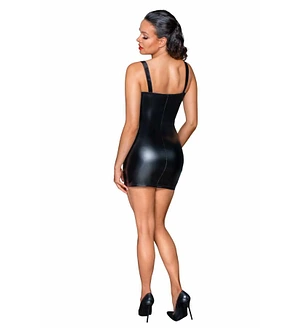 Сукня з мокрим ефектом Noir Handmade F254 Powerwetlook mini-dress
