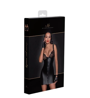 Сукня з мокрим ефектом Noir Handmade F254 Powerwetlook mini-dress