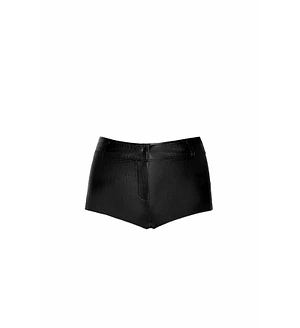 Шортики Noir Handmade F318 Wild, , , під латекс, крокодиловий принт, з доступом