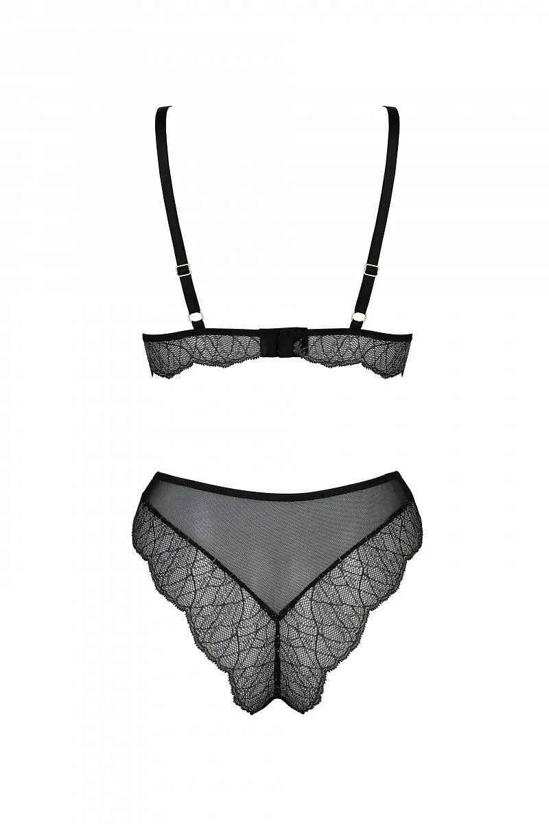 Комплект Passion AMBERLY SET , , бралет і трусики бразиліана