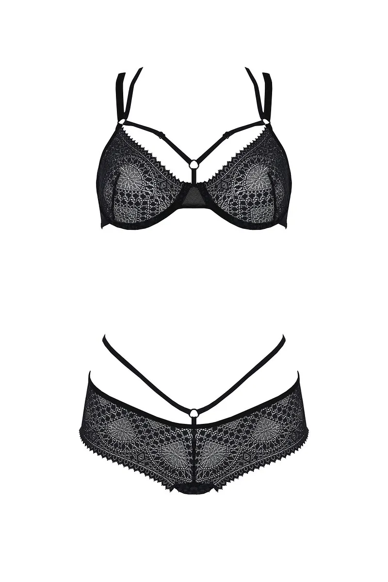 Комплект Passion DROSERA BIKINI , , бюстгальтер і трусики-кюлоти
