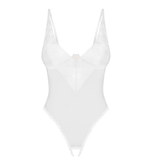 Боді з доступом Obsessive Alissium crotchless teddy, XL/2XL, ліф з м’якою чашкою, високі трусики