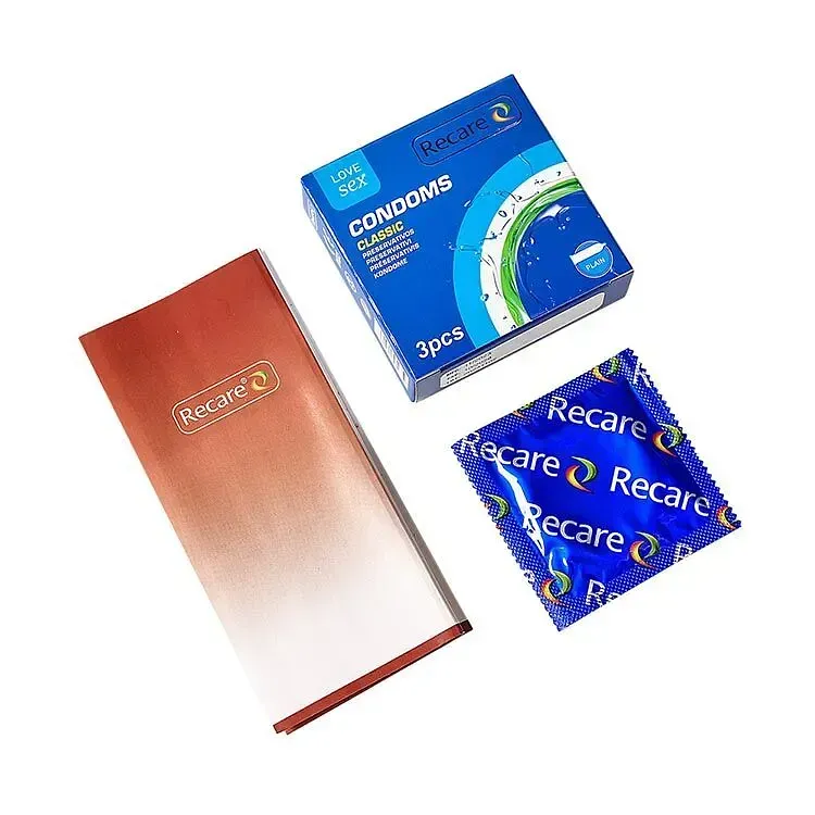 Презервативи Recare Classic Condoms 3 шт, класичні