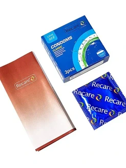 Презервативи Recare Classic Condoms 3 шт, класичні