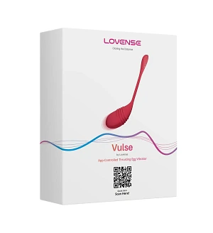 Смарт-віброяйце з пульсацією Lovense Vulse (Thrusting Egg Vibrator), імітація фрикцій