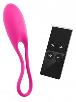 Віброяйце Love To Love Feel Love Pink з пультом ДК та регулюванням інтенсивності