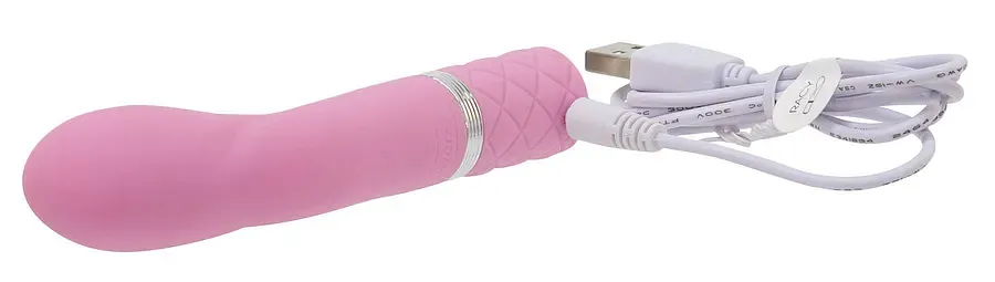 Розкішний вібратор Pillow Talk Racy для точки G з кристалом Swarovski