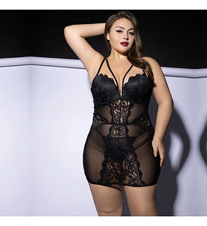 Сукня JSY P61150 Black Plus Size