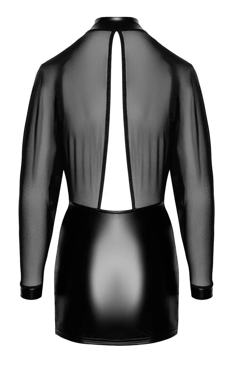 Сукня Noir Handmade F348 Powerwetlook and tulle dress