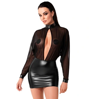 Сукня Noir Handmade F348 Powerwetlook and tulle dress