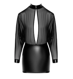 Сукня Noir Handmade F348 Powerwetlook and tulle dress